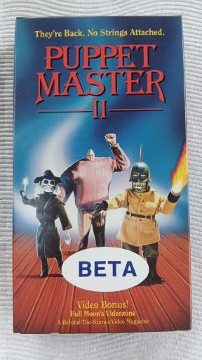 Puppet Master II (1990) – Beta VHS