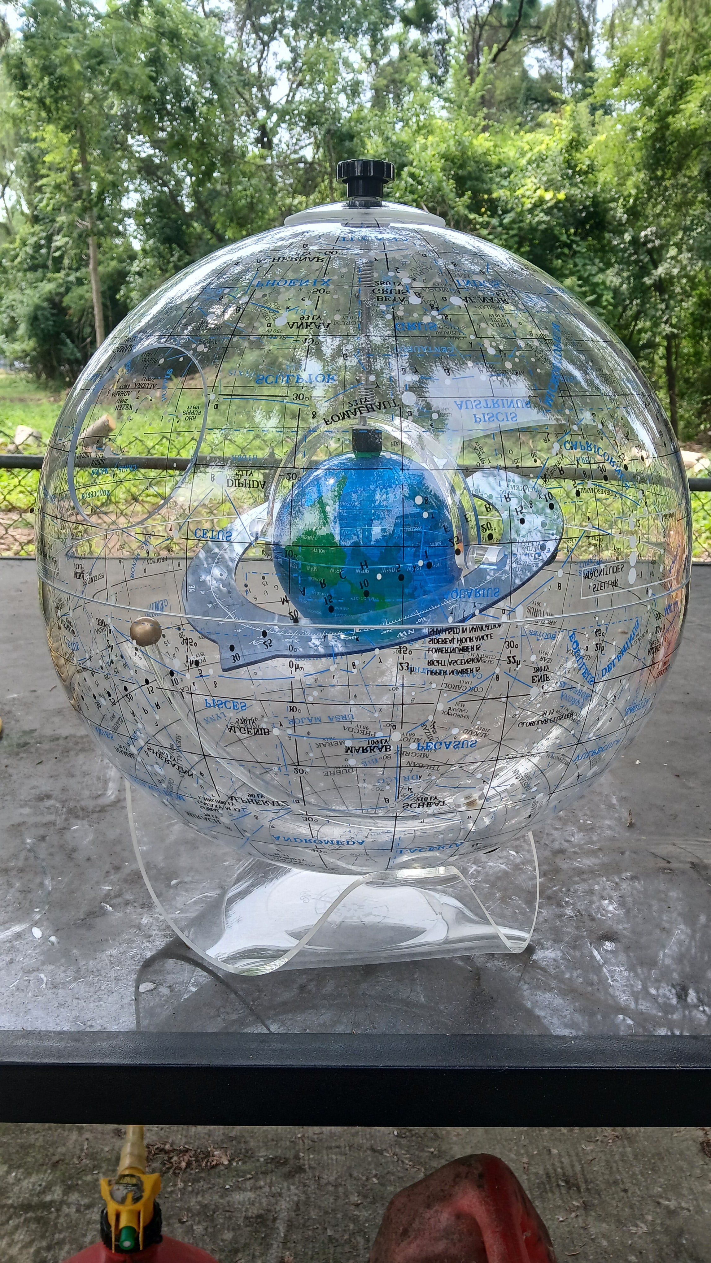 Spherical Concepts Starship Earth celestial globe 1986