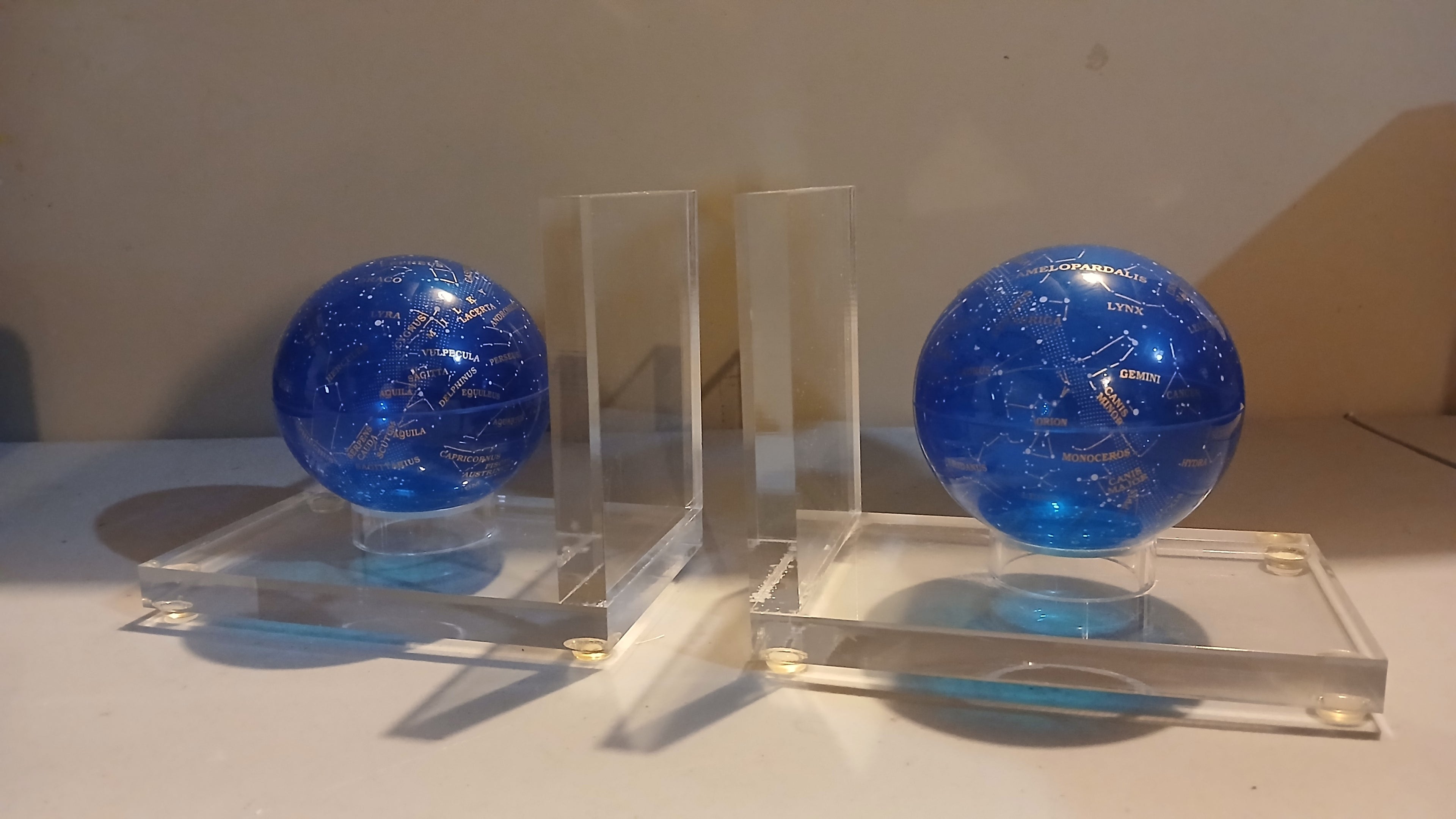 Globe Bookends by Spherical Concepts Inc.