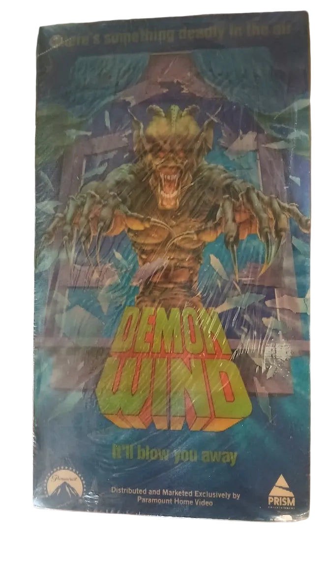 Demon Wind (1990) – Beta VHS – Prism / Paramount Home Video